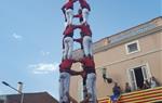 Els Xicots de Vilafranca alcen el quart 4d8 a la Festa Major de la Granada. Xicots de Vilafranca