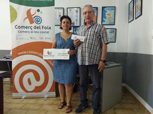 Emili Omella, guanyador del concurs de les Cuines i tapes del Remeiart. Comerç del Foix