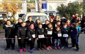 Escola de triatló del Vilarenc Aqua a la duatló de Sitges. Eix