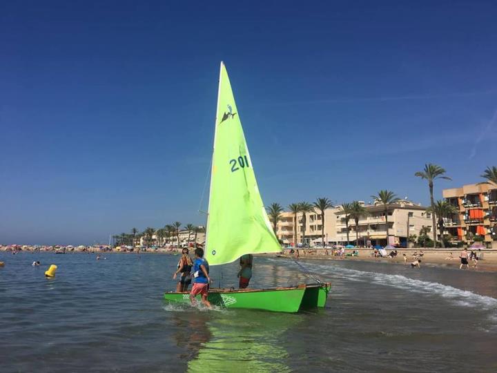 Escola de Vela del Club Marítim Cubelles. Escola de Vela