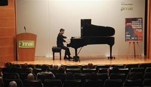 Espectacular posada en escena dels guanyadors del 49è Concurs de Piano de Catalunya a Vilafranca. EIX