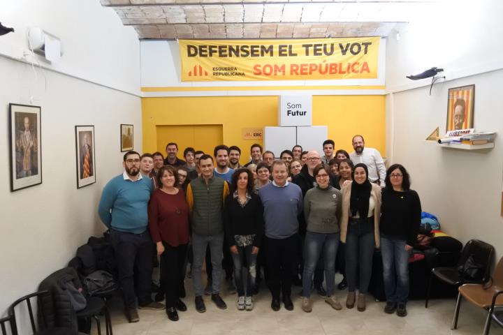 Esquerra de Sant Sadurní presenta les vint-i-set persones que es presentaran a les eleccions. ERC