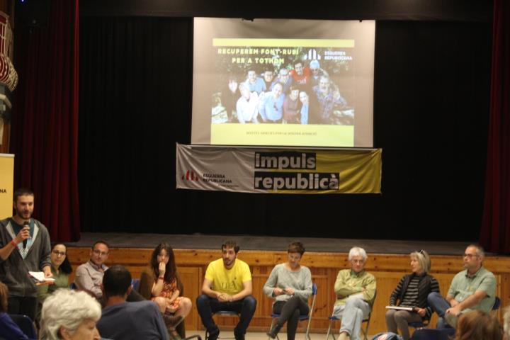 Esquerra Republicana de Font-rubí presenta un programa centrat en la participació ciutadana. ERC