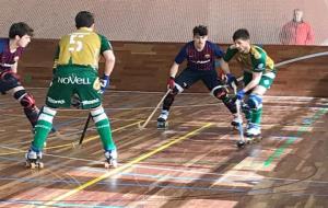 FC Barcelona B - CP Vilafranca. Eix