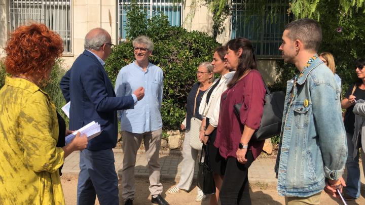 Festa a l'Institut Manuel de Cabanyes, 50 anys del primer institut públic de Vilanova i la Geltrú. Ajuntament de Vilanova