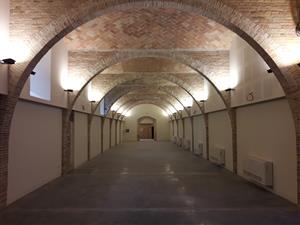 Finalitzen les obres de rehabilitació del celler del Castell de Penyafort, que serà una sala polivalent. EIX