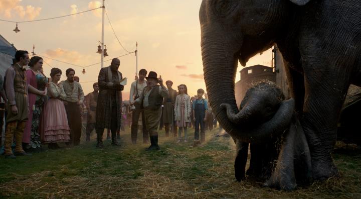 Fotograma de 'Dumbo', de Tim Burton. Image.net