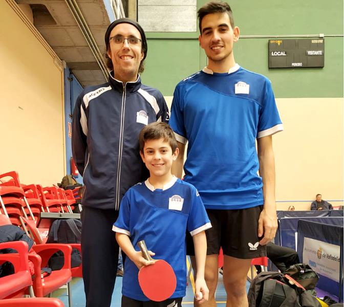 Francesc Conde, Bernat Gimeno i Félix Ávila. CTT Vilanova