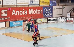 HC Igualada - CE Vendrell. Eix