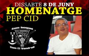 Homenatge a Pep Cid del Hoquei CE Vendrell. Eix