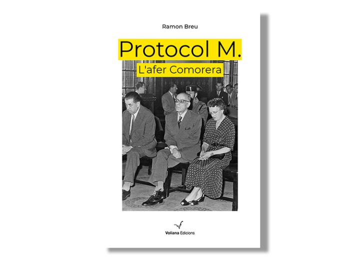 Imatge coberta de 'Protocol M. L’afer Comorera', de Ramon Breu. Eix