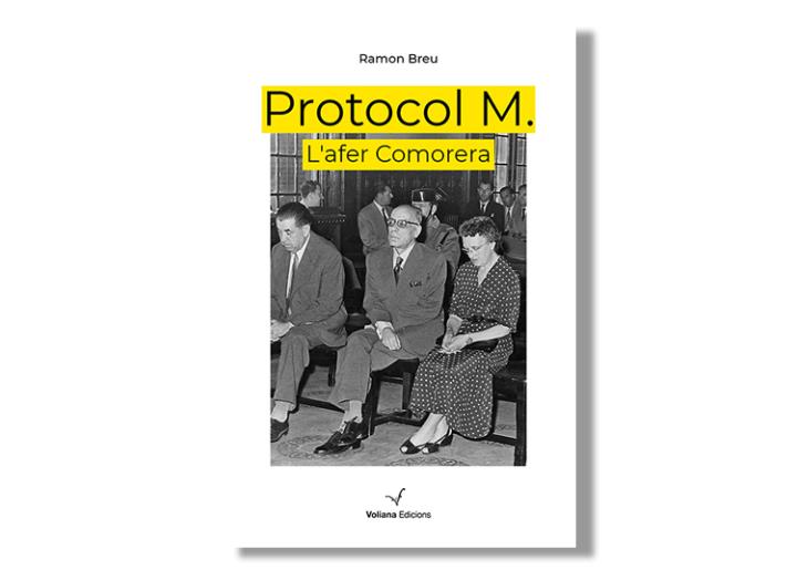 Imatge coberta de 'Protocol M. L’afer Comorera', de Ramon Breu. Eix