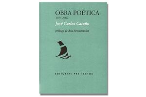 Imatge coberta 'Obra poética', de José Carlos Cataño. Eix