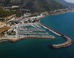 Imatge del port de Garraf. Club Nàutic Garraf