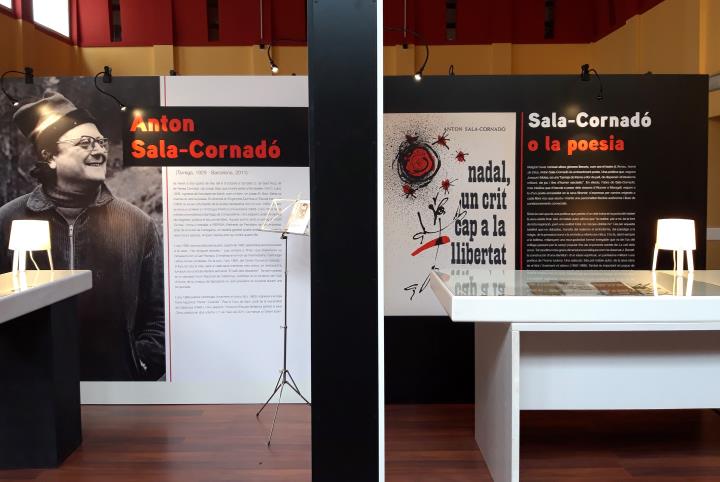 Imatge exposició Anton Sala-Cornadó. 'Un clam a la llibertat'. Eix