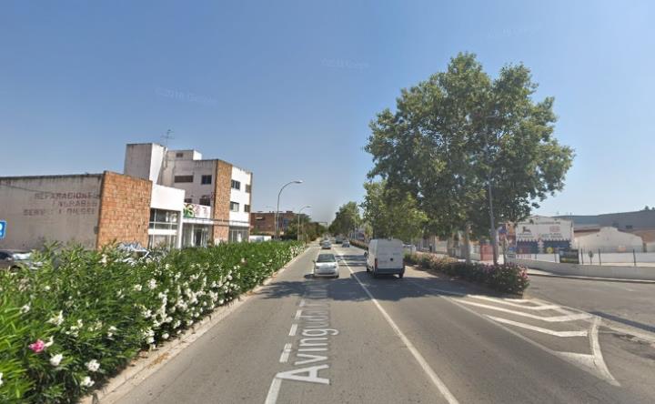 Imatge general de l'avinguda Eduard Toldrà de Vilanova. Google Maps