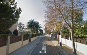 Imatge general del carrer Rossinyol de Vilanova. Google Maps