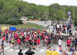 Imatges de la 12a edició de la Cursa BTT Cuabarrada de Canyelles