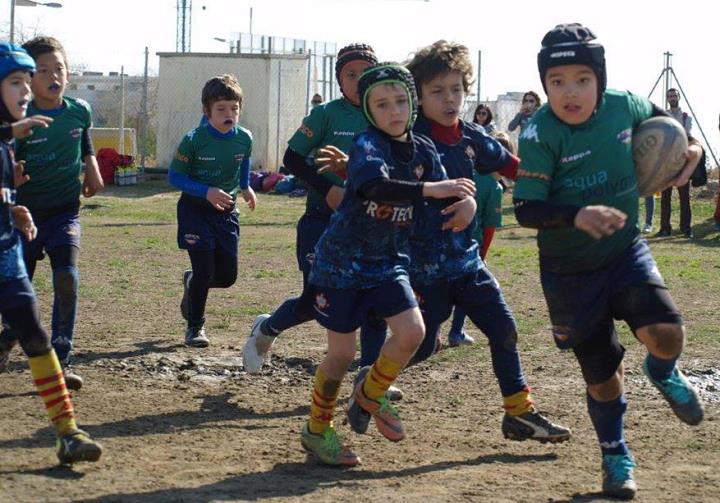 Imatges del Torneig Dofins organitzat pel Rugby Club Sitges. Eix