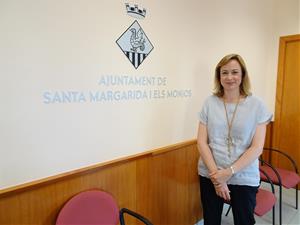 Imma Ferret encara el seu tercer mandat al capdavant de l'Ajuntament de Santa Margarida i Els Monjos amb un govern en majoria del PSC. Ramon Filella