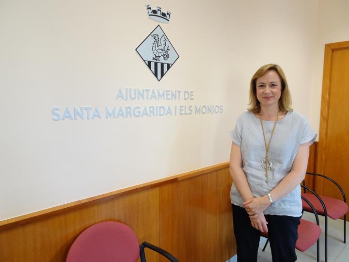 Imma Ferret encara el seu tercer mandat al capdavant de l'Ajuntament de Santa Margarida i Els Monjos amb un govern en majoria del PSC. Ramon Filella