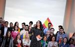 Inés Arrimadas durant el míting de tancament de campanya de Cs a València, el 26 d'abril de 2019. ACN
