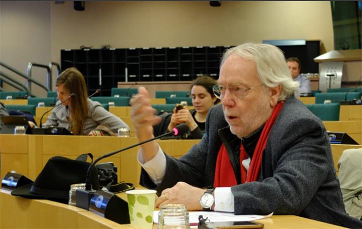 Jaume Casanovas al Parlament Europeu. @EsquerraFederal