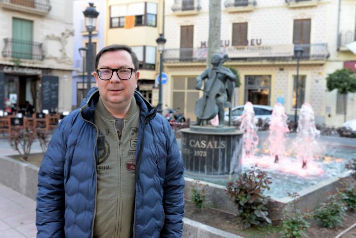 Joan Maria Diu és candidat per Centrats pel Vendrell a les Eleccions Municipals. Jordi Lleó