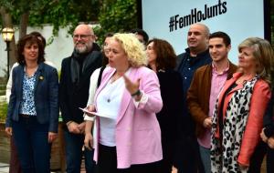 Junts per Sitges presenta la candidatura que acompanyarà Mònica Gallardo. Junts per Sitges