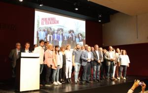 Junts per Vilafranca omple l’auditori del VINSEUM en l’acte final de campanya. Junts per Vilafranca