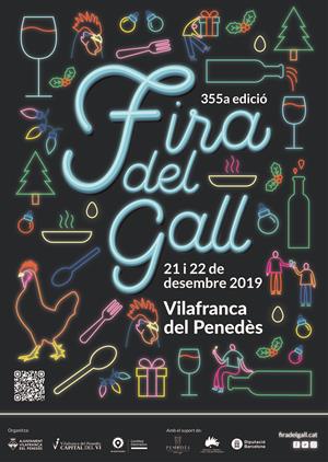 La 355a. edició de la Fira del Gall de Vilafranca arriba amb novetats i amb 2.200 peces a la venda