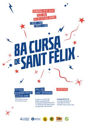 La 8a Cursa de Sant Fèlix se celebrarà el diumenge 28 de juliol. EIX