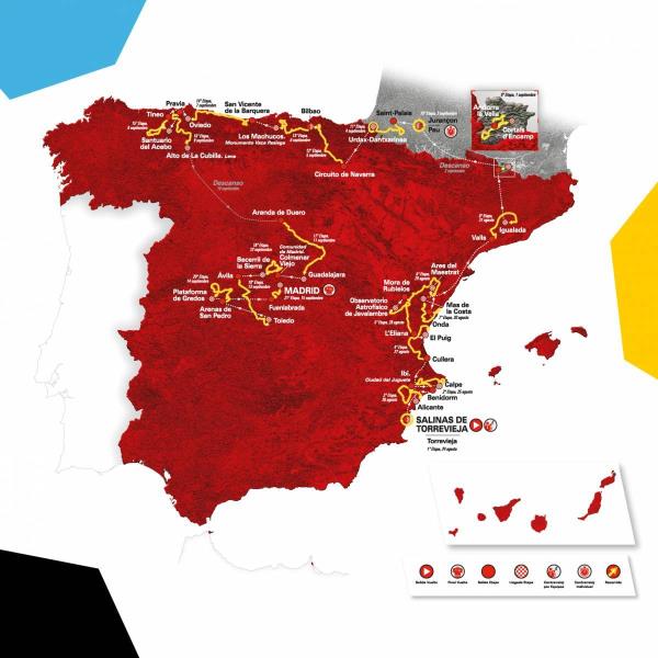 La 8a etapa de la Vuelta afectarà dissabte alguns trams de la C-55, l'A-2, la C-25 i la C-15 a primera hora de la tarda. EIX