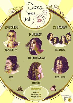 La Carpa Revolució de Ribes acollirà el festival de dones cantautores ‘Dona Veu Fest’. EIX