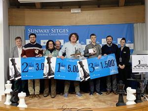 La clausura del VI Sunway Sitges International Chess Festival posa el punt i final al torneig més important d’escacs del país. EIX