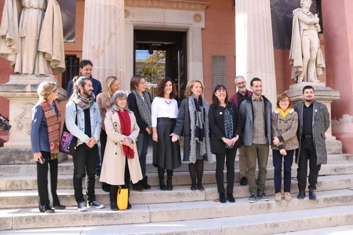 La consellera de Cultura visita el museu Víctor Balaguer després de ser declarat Museu d'Interès Nacional. ACN
