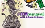 La festa de la carn i de la sàtira en femení, imatge del Carnaval de Vilanova. EIX