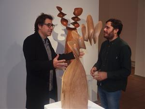 La força expressiva de l’escultor Xavier Puente s’exhibeix al Centre Cultural Miramar. Ajuntament de Sitges