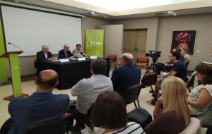 La Fundació Pinnae i Inglada Via presenten el projecte de construcció de 15 pisos tutelats per a la gent gran del Penedès. Caterina Tallón