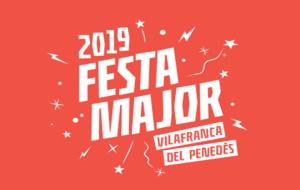 La imatge de la Festa Major de Vilafranca 2019 relaciona els diferents elements de la festa amb el sentit del gust. EIX