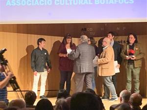 La Jove de Vilafranca, finalista dels III Premis Antoni Carné de Cultura Popular. Tònia Sànchez