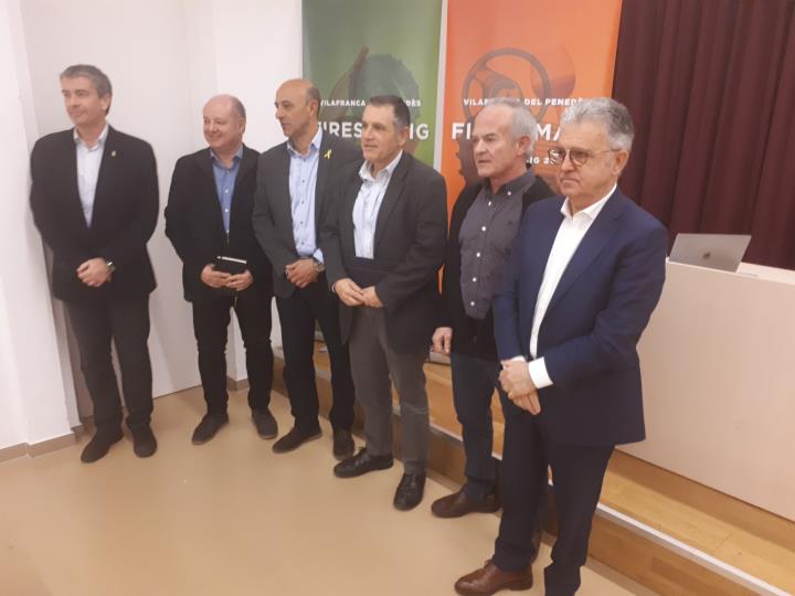 La nova imatge de les Fires de Maig de Vilafranca posen en valor els quatre sector principals. Ajuntament de Vilafranca