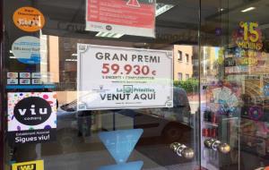 La Primitiva deixa un premi de 60.000 euros a Vilanova. Estanc 12 VNG