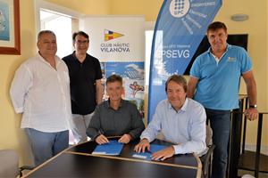 La UPC i el Club Nàutic Vilanova signen un conveni de col·laboració. Club Nàutic Vilanova
