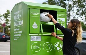 La vegueria del Penedès supera les 436 tones de roba usada recuperades al 2018. Humana 