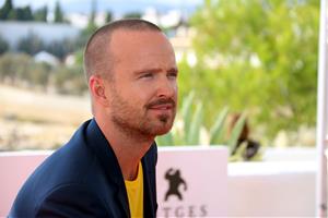 L'actor Aaron Paul al photocall del Festival de cinema de Sitges, el 12 d'octubre del 2019 