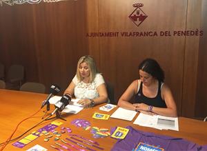 L’Ajuntament de Vilafranca habilitarà Punts Lila els cinc dies de Festa Major. Ajuntament de Vilafranca