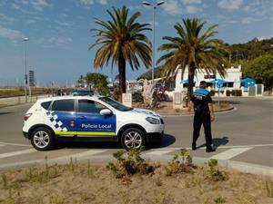 L’Ajuntament engega un nou dispositiu policial al poble de Garraf i Les Botigues de Sitges. Ajuntament de Sitges