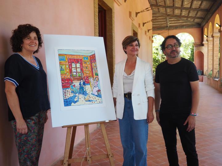 L’Arts i Natura Festival presenta el cartell de la propera edició, de l’artista vilanoví Lluís Amarè. CC Garraf