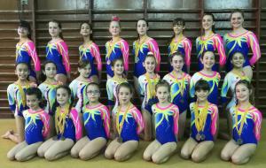 L'equip GAF del Club Gimnàstica Vilanova